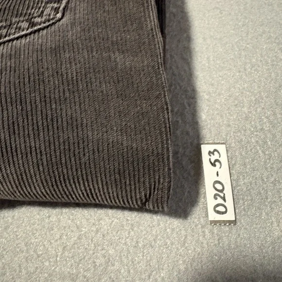 JCrew Corduroy Pants Mens 33x30 Black Straight Leg Regular Fit Medium Wale 77388 - Picture 10 of 10